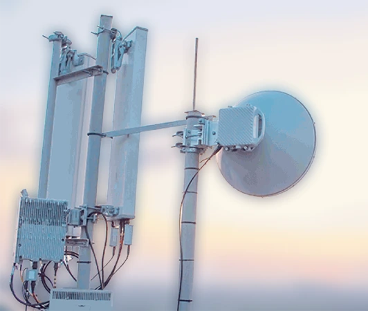Enlaces de radio industrial Punto a Punto y Multipunto para minería