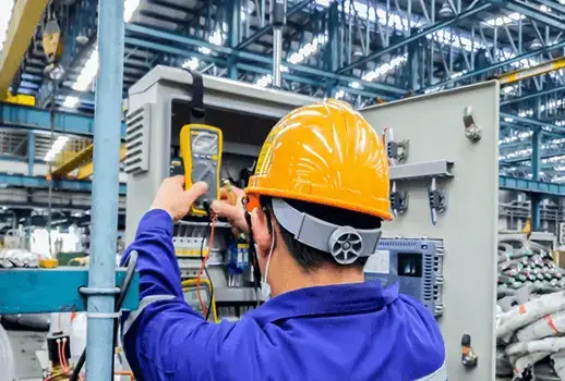 Equipamiento de infraestructura eléctrica industrial y sistemas UPS de respaldo