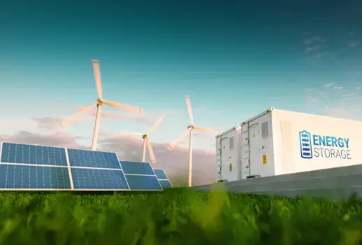 Bancos de baterías industriales y sistemas de gestión de almacenamiento energético