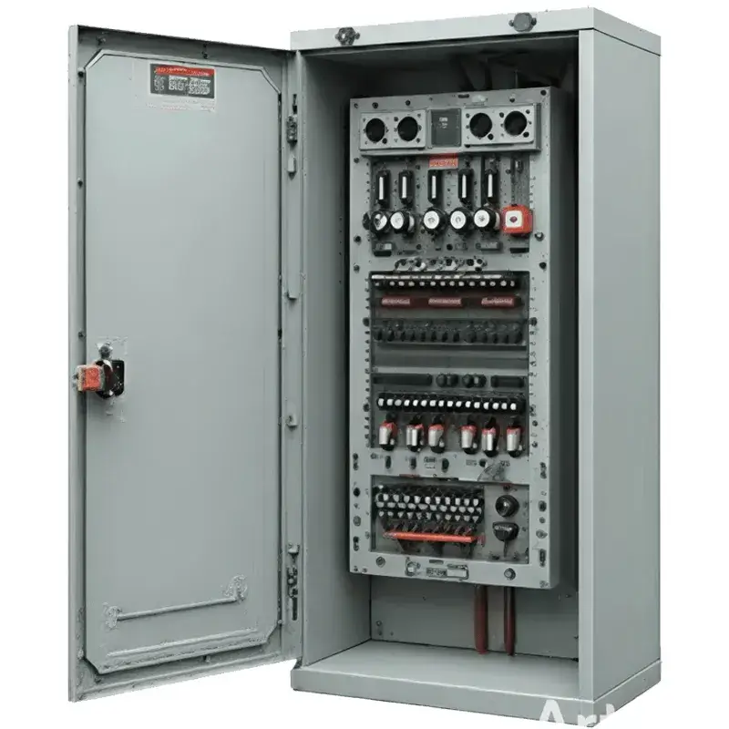 Armario industrial autoportante o tablero de piso para equipo eléctrico